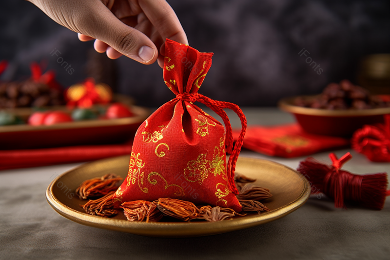 中国传统红色习俗端午节香包,高清,摄影图,摄影图片,图片大全,摄影图免费下载